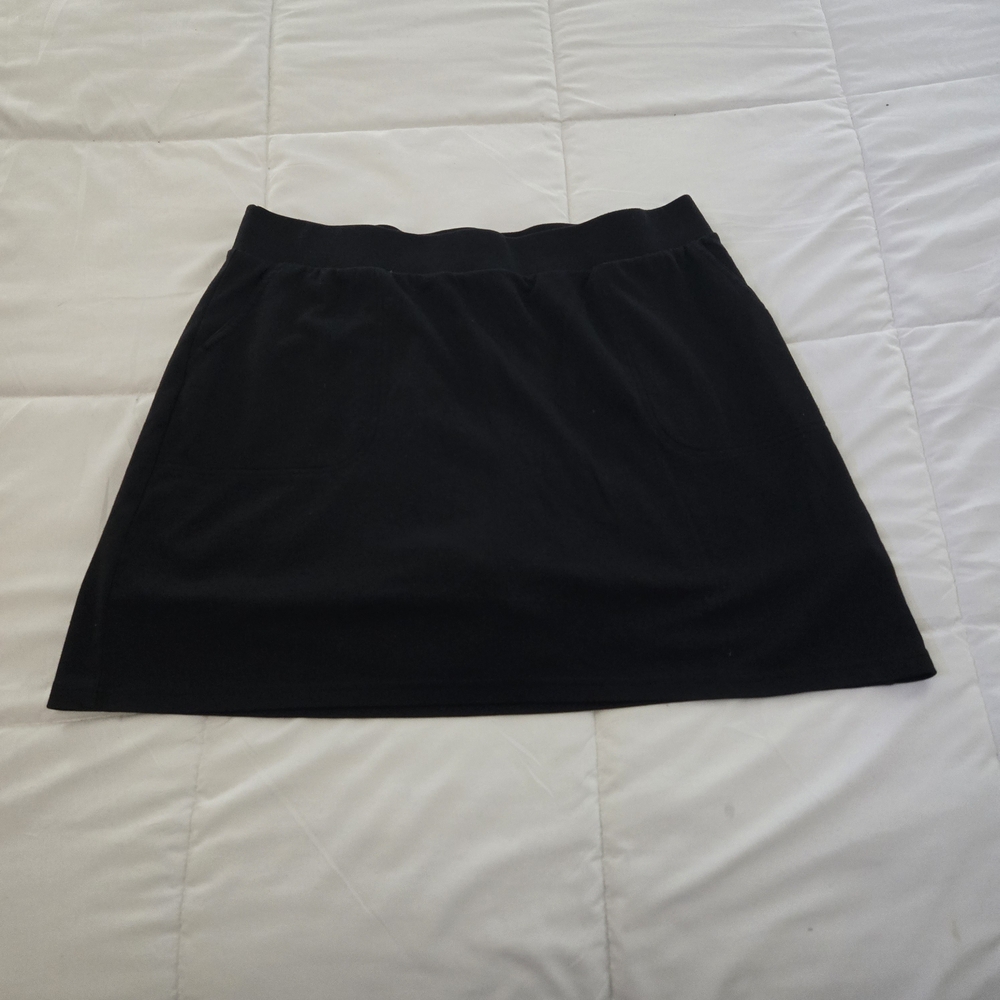 Croft & Barrow Women's Black Active Skort